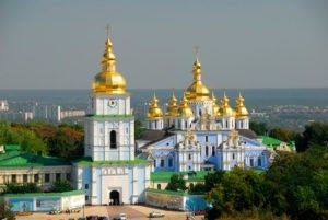 st. michael's golden-domed cathedral